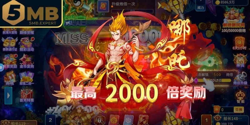 Bắt Cá Đại Thánh 5MB Cuộc Chiến Huyền Thoại Dưới Biển Sâu 2 Một số sảnh hot hit trong đại thánh