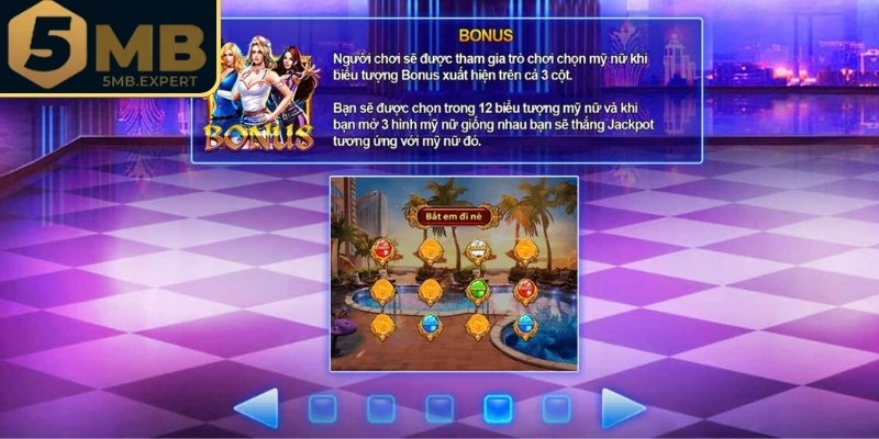 Thể lệ chơi biệt đội mỹ nữ tại 5MB