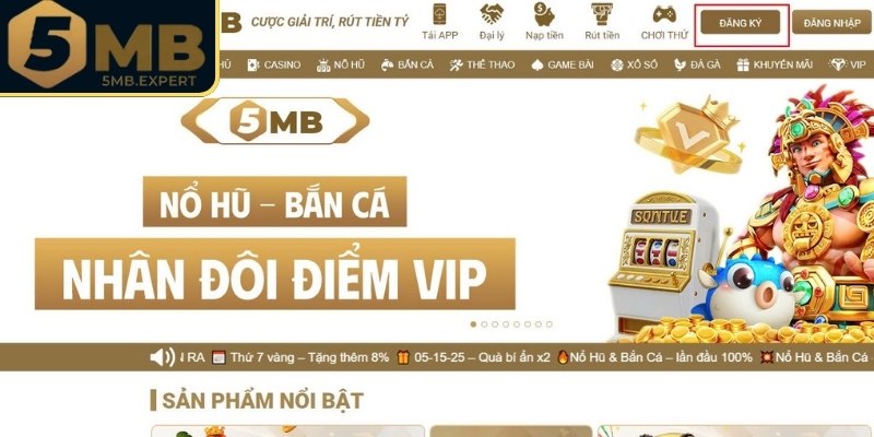 Điều kiện cần thiết để hội viên đăng ký 5MB