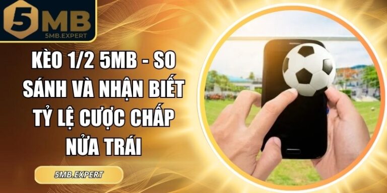 Kèo 1/2 5MB - So Sánh Và Nhận Biết Tỷ Lệ Cược Chấp Nửa Trái 1 Kèo 1/2 5MB