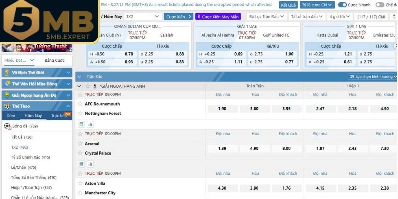 Kèo Châu Âu 5MB Hướng Dẫn Cách Đọc Kèo Cược Chuẩn Xác 2 Cách đọc kèo châu Âu hiệu quả cho người mới