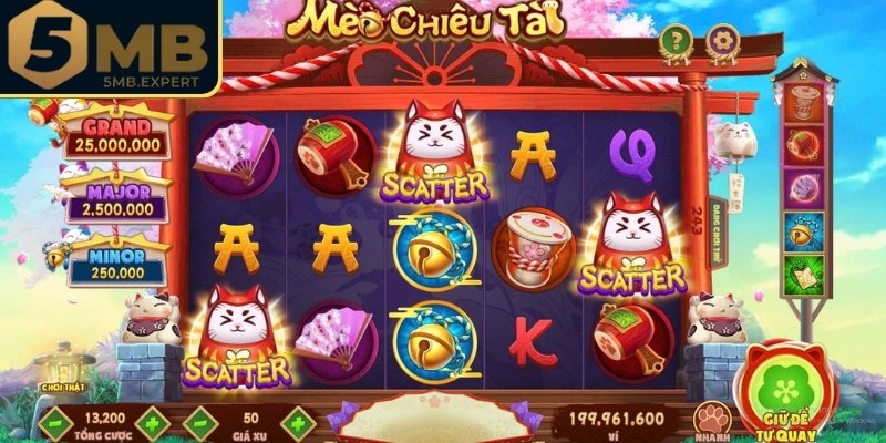 Mèo Chiêu Tài 5MB - Chiến Lược Săn Hũ Lớn Đổi Vận Cực Nhanh 2 Cách chơi nổ hũ mèo chiêu tài chi tiết nhất